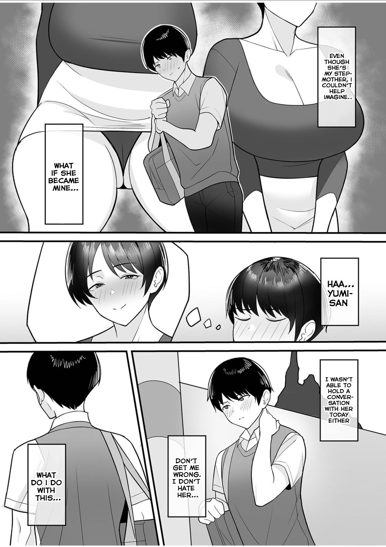 A step-mother inseki incest hentai manga by C-Kyuu. Mother-In-Law Is Mine [C-Kyuu] Porn Comic - Hinata Porn